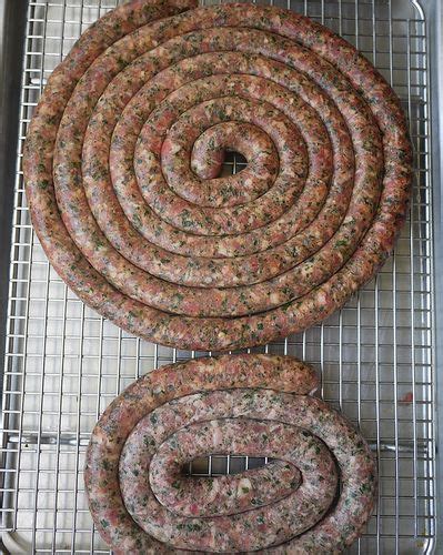 Make homemade italian sausage in your food processor: Barese sausage- with parsley and cheese, from southeast ...
