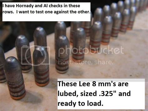 8 Mm Lee Cast Bullet The Art And Science Of Bullet Casting