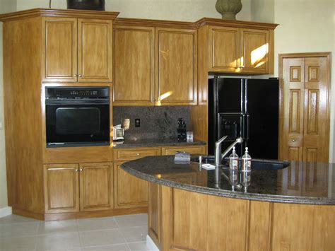 Array Of Color Inc Faux Wood Finish Kitchen Cabinets
