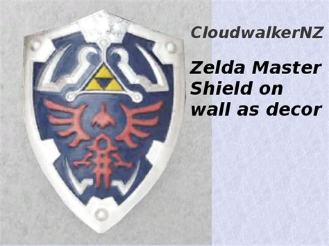 Cloudwalkernzs Sim 3 Blog Zelda Master Sword And Shield Set For Sim3