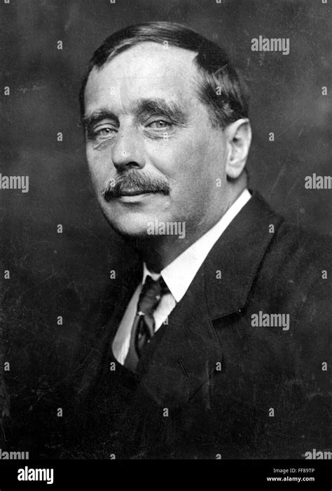 Herbert George Wells N1866 1946 English Writer Stock Photo Alamy