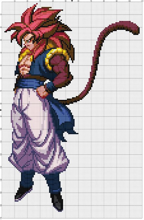 Dragon Ball Pixel Art Dragon Ball Z Sangoku Images And Photos Finder