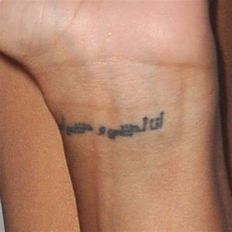Leona louise lewis (born 3 april 1985) is a british singer, songwriter, actress, model and activist. Leona Lewis' Arabic Wrist Tattoo | Steal Her Style