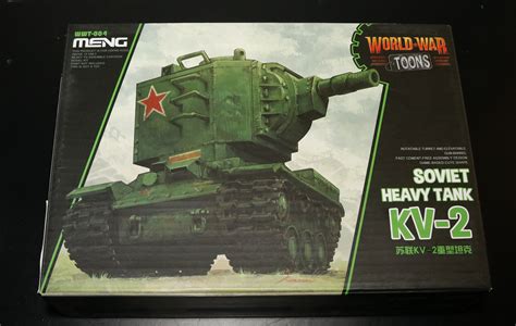 Meng Wwt 004 Model Soviet Heavy Tank Kv 2 World War Toons Akabasa
