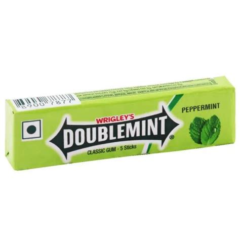 Wrigleys Doublemint Peppermint Classic Gum 13 G Jiomart