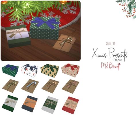Sims 4 Xmas Presents Mel Bennett Advent Calendar Ts Xmas