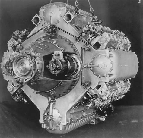 Junkers Jumo 223 Aircraft Engine Old Machine Press