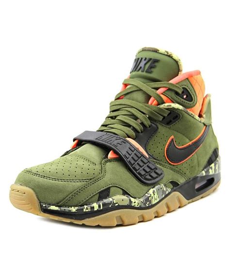 Nike Air Trainer Sc Ii Round Toe Leather Cross Training In Green