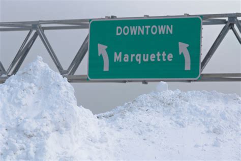 Marquette Michigan In Winter Aaron Peterson Studios