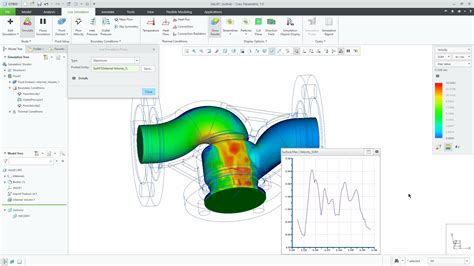 View Fluid Simulation Results In Creo Simulation Live Tutorial Ptc