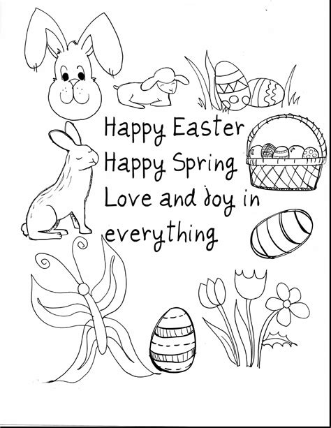 Printable Religious Easter Coloring Pages