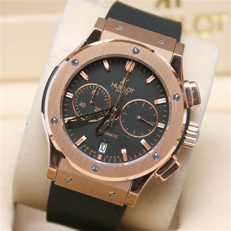 Hublot spirit of big bang black ceramic chronograph 641.nm.0173.lr. Hublot Geneve Classic Fusion 582888 Chrograph Rose Gold ...