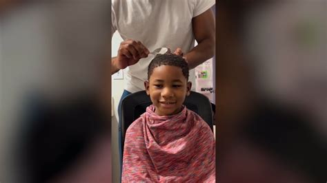 Father Gives His Son Fresh Haircut Only Using A Spoon [video]