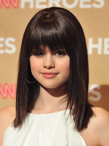 The Long And Short Of Celebrity Hairstyles Selena Gomezs Best Hairstyles