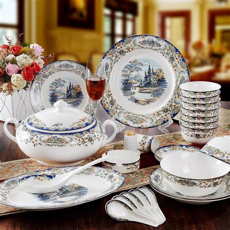 Hot Sale New Year Fine Bone China Porcelain Tableware Porcelain