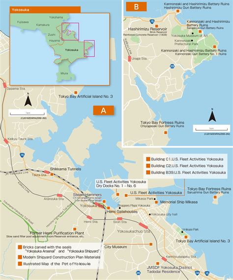 Yokosuka Japan Navy Base Map