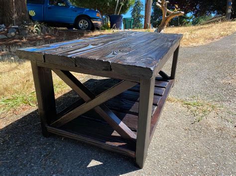 Add style to your home, with pieces that add to your decor while providing hidden storage. farmhouse coffee table | Ana White