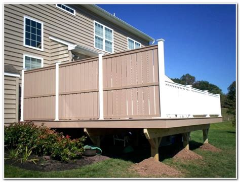Privacy Fence On Deck Decks Home Decorating Ideas 65k76rqwpg