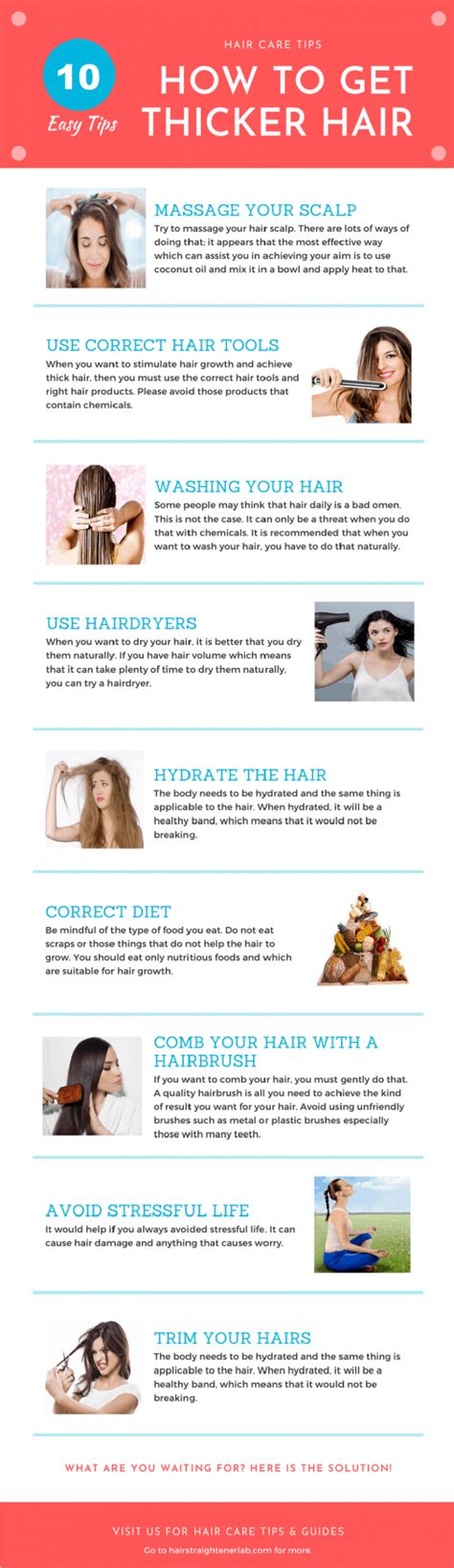 10 Easy Tips On How To Get Thicker Hair