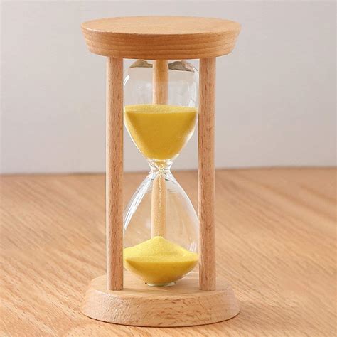 Kreigaven Hourglass For Kids Sand Clock Timer Wooden Hourglass Multiple