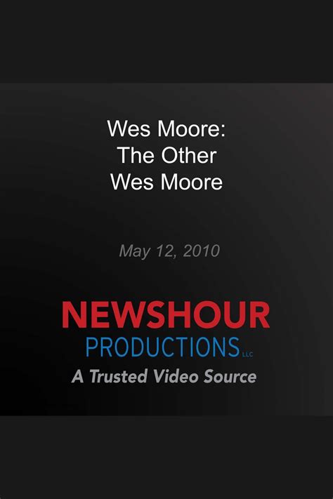 Wes Moore The Other Wes Moore By Pbs Newshour Audiobook Listen Online