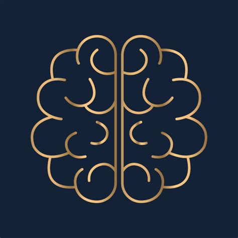 Download Best Gold Brain Illustrations, Royalty-Free Vector ...
