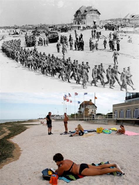 Photos Of D Day Locations In Normandy Then And Now Neatorama