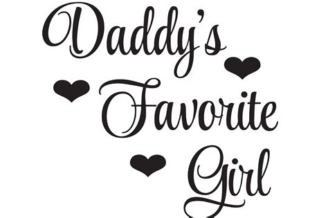 Daddys Favorite Girl With Hearts Svg Graphic By Magnolia Blooms