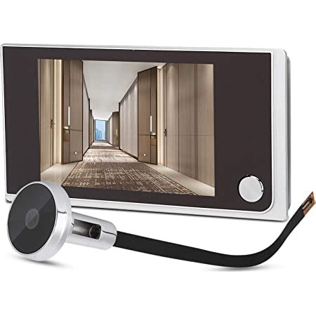 Amazon Com Milltrip Peephole Security Camera Electronic Peephole Digital LCD Degree