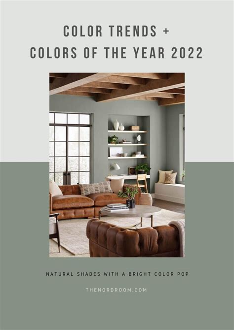 Home Decor Color Trends 2022 Natural Hues With Bright Pops The Nordroom