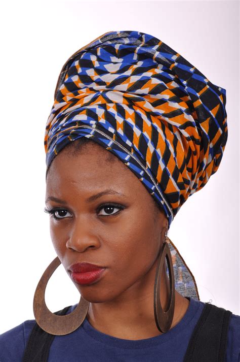 Wax Pr Hair Tie Ankara Hairpiece African Print Head Wrap African Print