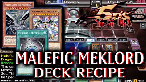 Malefic Meklord Deck Recipe Yu Gi Oh 5ds Tag Force 6 31 Youtube