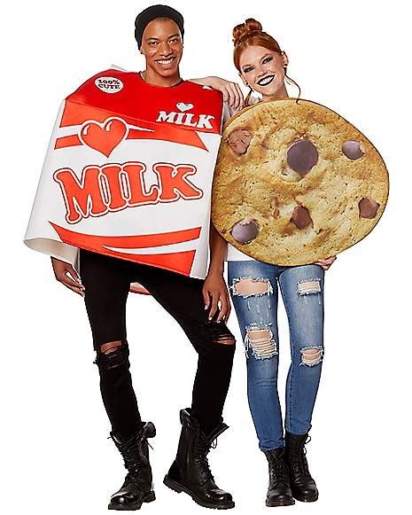 Adult Milk And Cookies Costume Spencer S