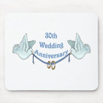 Great Gift Happy 30th Anniversaryphoto Magnet Great - wedding favors