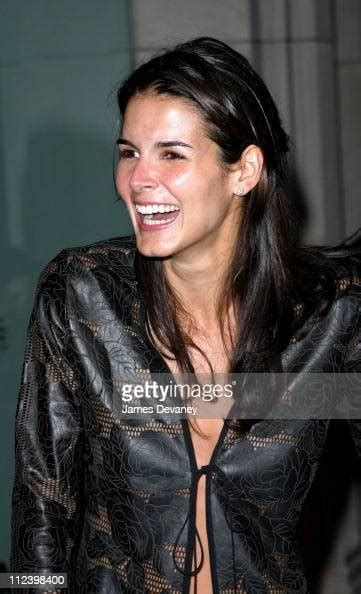 Angie Harmon During Vanity Fair In Concert Series Launch Party At