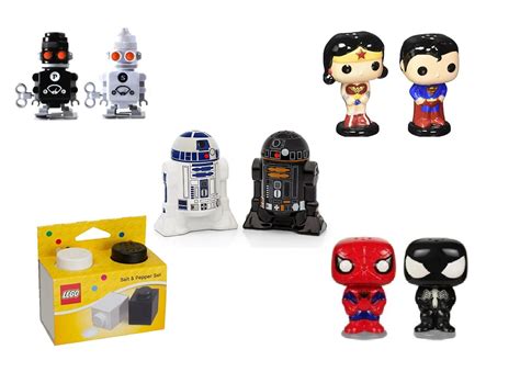 Top 10 Amazing Nerdy And Unusual Salt And Pepper Shakers