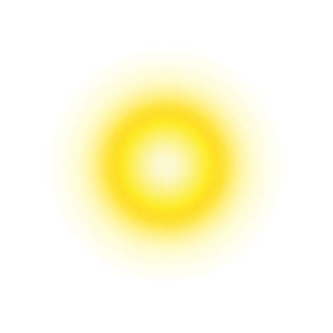 Yellow Lens Flare Png