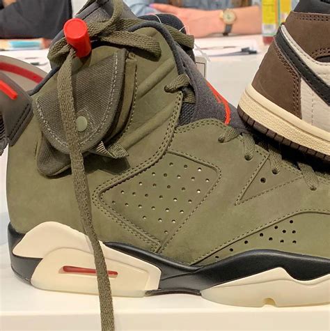 Yankees' clint frazier debuts cactus jack air jordan 1 cleats. Travis Scott Air Jordan 6 Medium Olive Cactus Jack Release ...