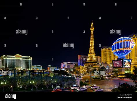 Las Vegas Strip Nevada Usa Stock Photo Alamy