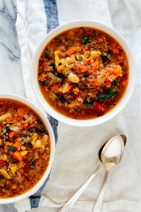 Quinoa Vegetable Soup | Recipe | Vegetable soup recipes, Homemade vegetable soups, Food recipes