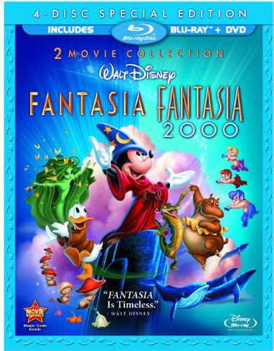 Fantasiafantasia 2000 2 Movie Special Collection Blu Raydvd Edition