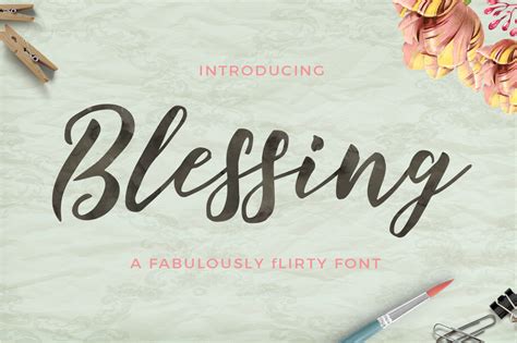 Blessing Font By Great Studio · Creative Fabrica