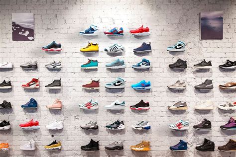 Floating Sneaker Displays Floating Sneaker Shelvesshoe Wall Etsy
