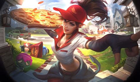 Pizza Delivery Sivir Is Available By League Of Ladies On Deviantart
