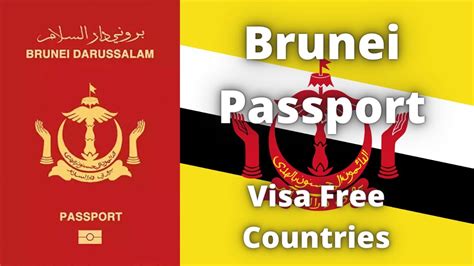 Brunei Passport Visa Free Countries Youtube