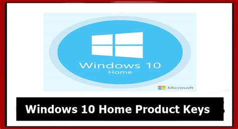 Windows 10 Home Product Key Serial Key Free 100 Working Latest