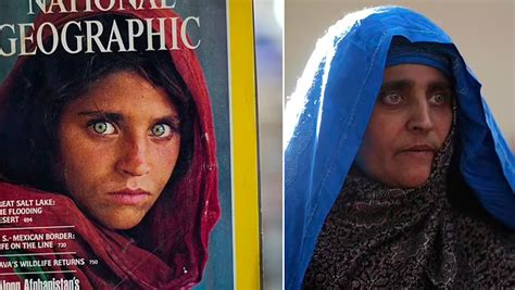 Afghan Girl With The Green Eyes From Iconic 1985 National Geographic