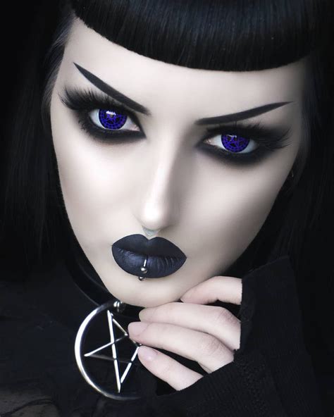Obsidian Kerttu Gothic Makeup Goth Beauty Makeup