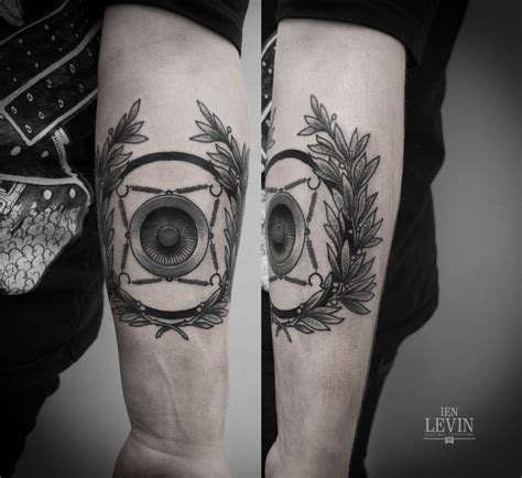 Rotating Wheel Diadem Dotwork Tattoo By Ien Levin Best Tattoo Ideas