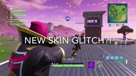 New Skin Glitch In Fortnite Youtube